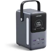 UGREEN Nexode Power Bank 48000 mAh, 48000 mAh, Litium, Harmaa (25286)