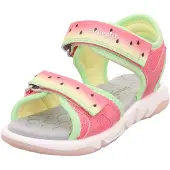 Superfit Sandaalit - Pebbles - Vaaleanpunainen/Vihreä - - 30 - Sandaalit