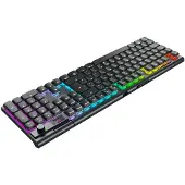 Cherry XTRFY MX 10.1 Wireless, Langallinen & langaton, USB + RF Wireless + Bluetooth, Mekaaninen, QWERTZ, RGB LED, Musta (G8A-25100HJADE-2)