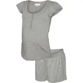 Mamalicious Mlmira Lgm Lia Cap Jrs Pyjamas 2F Noos - Grey - L