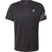 Asics Toiminnallinen paita musta / valkoinen