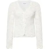 Rosemunde Rwdelicia Lace Ls Cardigan - Cream - L