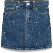 Vero moda Vmtessa Bling Short Dnm Skirt Mix Girl - Blue - 152