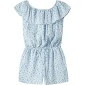 Name it Nkfvinaya Ss Playsuit Fffff Noos - Blue - 164