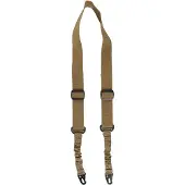 Mil-Tec 2 Point Gun Sling Bungiee (Color: Coyote)