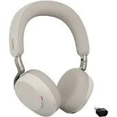 Jabra Evolve3 75 MS -headset, USB-C, Warm Gray