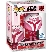 Funko POP! Disney : Valentines S4 - Bo-Katan Kryze #497 Bobble-Head Vinyl Figure