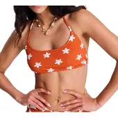 Roxy Hazy Days Bralette - Orange - XS