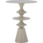 Bloomingville Samio Side Table - Beige - Ø 35.5 CM