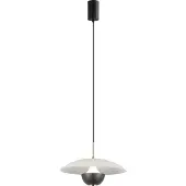 VIOKEF Led riippuvalaisin Valia, Alumiini/harmaa/sinkki, Olohuone/ruokailutila, Alumiini, Moderni