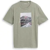 Tom Tailor Paita khaki / hummeri / musta / valkoinen