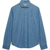 Superdry Essentials Chambray Pitkähihainen Kauluspaita