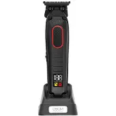 Osom Professional Ammattimainen hiustenleikkuri-trimmeri COMFORT johdoton hiustenleikkuri OSOMPI78BL, musta