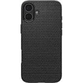 Spigen Liquid Air, Suojus, Apple, iPhone 16, 15,5 cm (6.1"), musta