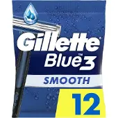 Gillette Blue3 Smooth partakoneet - 12 kpl