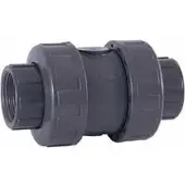 Cepex 22086 Pvc-u Ø1 1/4 Tarkistusventtiilit Pallo-sarja Epdm O-renkailla Bsp Naaraskierre