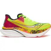 Saucony Women's Endorphin Azura Citron/black Juoksukengät 42.5