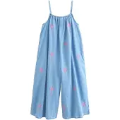 Next Overall sininen denim / roosa