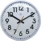 Nextime - Peter Seinäkello 26 cm Valkoinen