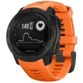CaseOnline Sport Rannekoru Garmin Instinct 2 - oranssi
