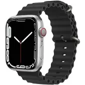CaseOnline RIB Urheiluranneke Apple Watch 7 (41mm) - Midnight