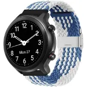 CaseOnline Punottu elastinen ranneke Doro Watch - bluewhite