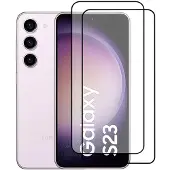 CaseOnline 2-pakkaus 5D lasinen näytönsuoja Samsung Galaxy S23