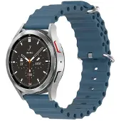 CaseOnline Ocean Ranneke Samsung Galaxy Watch 4 Classic (42mm) Harmaansininen