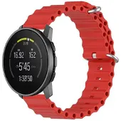 CaseOnline Ocean urheiluranneke Suunto 9 Peak - Punainen