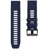 CaseOnline Twin Sport Rannekoru Garmin Descent Mk2 - Sininenvalkoinen