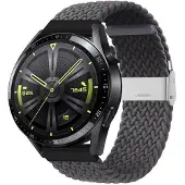 CaseOnline Punottu elastinen rannekoru Huawei Watch GT3 (46mm) - skygrey