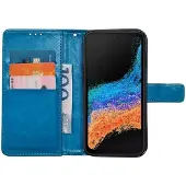 CaseOnline Lompakkokotelo 3-kortti Samsung Galaxy Xcover 6 Pro - Vaaleansininen