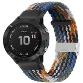 CaseOnline Punottu elastinen rannekoru Garmin Fenix 6X - cowboy