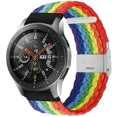 CaseOnline Punottu elastinen rannekoru Samsung Galaxy Watch 46mm - Pride