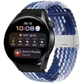 CaseOnline Punottu elastinen rannekoru Huawei Watch 3 (46mm) - gradientblue