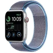 CaseOnline Nailon Rannekoru Apple Watch SE 2022 (40mm) - Cerulean