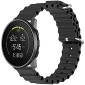 CaseOnline Ocean urheiluranneke Suunto 5 Peak - Musta