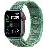 CaseOnline Nailon Rannekoru Apple Watch SE 2022 (44mm) - Spearmint
