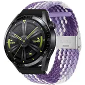 CaseOnline Punottu elastinen rannekoru Huawei Watch GT3 (46mm) - gradientpurple