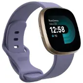 CaseOnline Sport Rannekoru Fitbit Versa 4 - Violetti