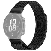 SKALO Milanese Loop to Huawei Watch GT 2 42mm - Musta