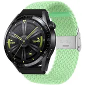 CaseOnline Punottu elastinen rannekoru Huawei Watch GT3 (46mm) - pistachio