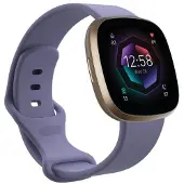 CaseOnline Sport Rannekoru Fitbit Sense 2 - Violetti