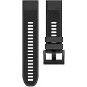 CaseOnline Sport Rannekoru EasyFit Garmin Descent Mk2S - musta