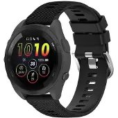 CaseOnline Pure urheiluranneke Garmin Forerunner 265S - Musta