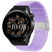 CaseOnline Punottu elastinen rannekoru Huawei Watch GT3 (42mm) - lightpurple
