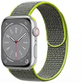 CaseOnline Nailon Rannekoru Apple Watch 8 (45mm) - Flash