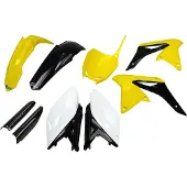 Ufo Suzuki Rmz 250 2010-2018 Sukit415f-999 Fork Protectors &amp; Muovisarja