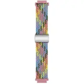 CaseOnline Punottu magneettinen ranneke Garmin VivoActive 4S - Purple Pulse