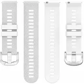 CaseOnline Pure kellon ranneke to Polar Ignite 3 - Valkoinen